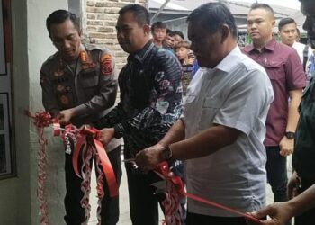 Forkopimda Kabupaten Deli Serdang Resmikan Posko Kampung Bersinar.