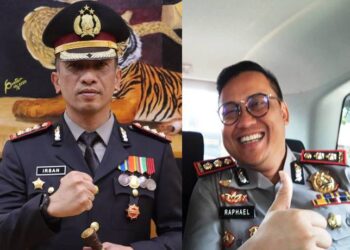 Kapolri Mutasi Kapolresta Deli Serdang kombes Irsan Sinuhaji SIK Dan Kapolres Dairi, AKBP Reinhard H Naiggolan.
