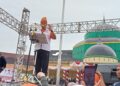 Bacapres Anies, di Elukkan Puluhan Ribu Massa PKS dan Simpul Relawan di Apel Siaga PKS Sumut Menyapa.