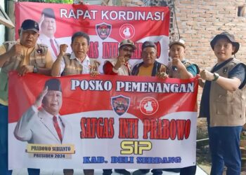 SIP Kab Deli Serdang Laksanakan Rapat koordinasi Pemantapan Kemenangan Prabowo Tahun 2023-2029