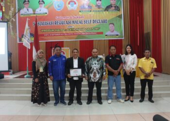 Dukung Prioritas Program Strategis Nasional ” KOMDA Dewan UKM Labuhanbatu Sosialisasi Sertifikat ” HALAL GRATIS”