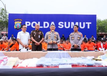 Sejak Kapolda SU Irjen Pol.Agung, Poldasu Telah Menangkap Ribuan Pelaku Jaringan Narkoba.