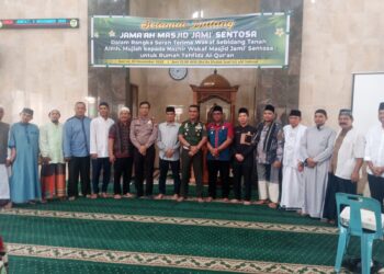 Ketua Nazir Wakaf Masjid Jami’ Sentosa Lama, Abdul Latif ; Terima Kasih Kepada para Pewakif Atas Penyerahan AIW.