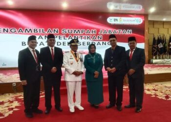 H.M Ali Yusuf Siregar, Resmi di Lantik Sebagai Bupati Deli Serdang ke 14.