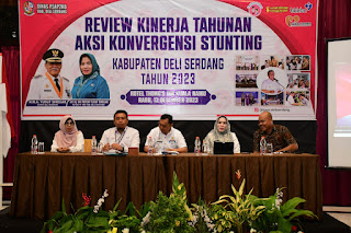 Bupati Deli Serdang : Pemkab Deli Serdang Capai Kinerja Terbaik Stunting 2023.