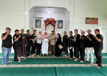 DPW BP FORMI Sosialisasi di Tengah Ummat, Laksanakan Jum’at Berkah di Mesjid Perjuangan MAS, Asia Mega Mas.