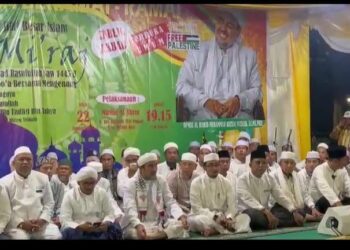 DPD FPI Sumut Gelar Tabligh Akbar Isra Mi’raj&Tahlillan 40 Hari Almh. Istri IB HRS.