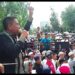 Seribuan Massa Gerakan Rakyat Pejuang Perubahan, Geruduk KPU Sumut.