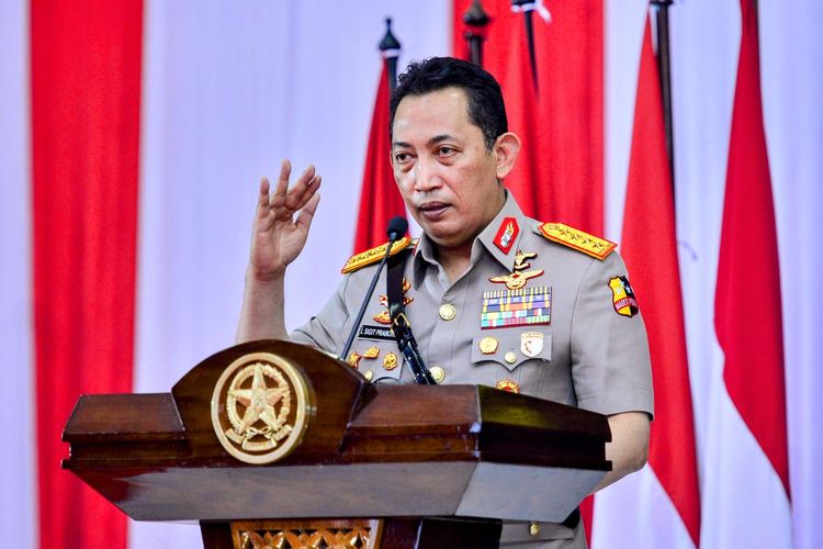 Kapolri, Jendral Listyo Sigit.