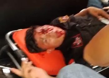 Acara pelantikan GRIB JAYA Kota Medan ricuh , dugaan diserang dari kelompok” GEMOT “