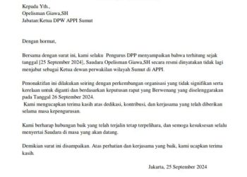 Ketua DPW A-PPI Sumut Hardep Angkat Bicara, Terkait Berita Miring ‘OG’ yang Salah Sasaran