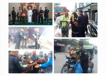 BP FORMI Kembali Berbagi di Jum’at Berkah, Buat Jama’ah Jum’at dan Abang-abang Becak.