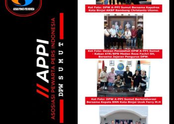 Awali Kepengurusan, DPW A-PPI Sumut Lakukan Konsolidasi ke Beberapa Stakeholder