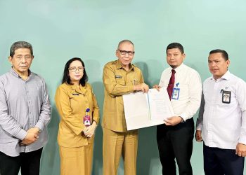 Pj Gubsu Tetapkan Ewin Putra Sebagai Plt Dirut Perumda Tirtanadi Sumut