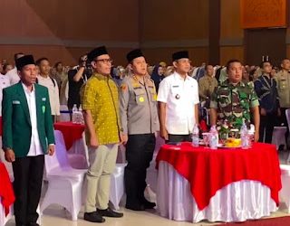 Polresta Deli Serdang Gelar Doa Syukur Pasca Pilkada di Hadiri Pj.Bupati Deli Serdang.