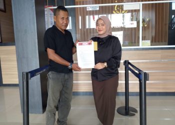 AMPUH Deli Serdang Resmi Laporkan Dugaan Korupsi DD Tanjung Sari Ke Kejari