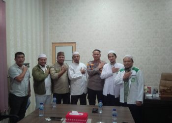 Menjaga Kemuliaan Bulan Suci Ramadhan DPW FPI Medan dan DPP/DPW BP FORMI, Sampaikan Pesan Moral Kepada Wakapolresta KP 3 Belawan.