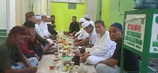 FPI Sumut Rajut Ukhuwah Buka Puasa Bersama Ormas Islam, Ojol dan Berbagi Kepada Anak Panti Asuhan.
