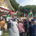 Aksi Damai Bela Palestina di Stabat, Ribuan Warga Kecam Kekejaman Israel