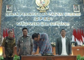 DPRD Deli Serdang Sahkan P-APBD TA 2025 .  Bupati dr. H.Asri Ludin Tambunan :   Berobat Gratis  1 September 2025 Mulai Berjalan.