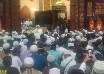 Tabligh Akbar Maulid Nabi Bersama IBHRS di Masjid Al Mussanif di Hadiri Ribuan Ummat Islam.