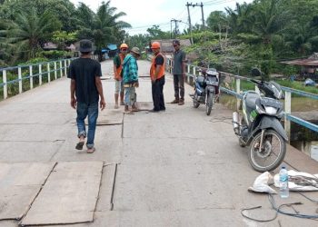 Pemkab Deli Serdang Perbaiki Jembatan Rantau Panjang  Kadis SDABMBK : Jembatan Tahun 2026 Akan Direhab Total.