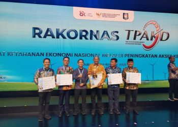 Pemkab Deli Serdang TPAKD Meraih Terbaik di Wilayah Sumatera.