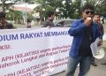 PERMADA Gelar Aksi Unjuk Rasa di Kejati Sumut Desak Periksa Kades Timbang Jaya, Bahorok-Langkat