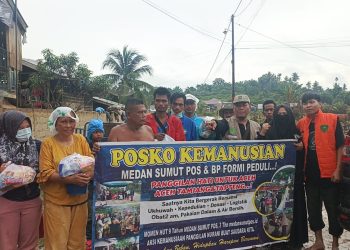 Pasca Banjir Bandang, Medan Sumut Pos & BP FORMI Antar Seratusan Paket Sembako ke Wilayah Terisolir Aceh Tamiang.