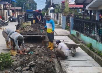 Cover Slab Terpasang, Warga Jalan Karya Mesjid Apresiasi Kinerja Wali Kota Medan dan Antonius Tumanggor