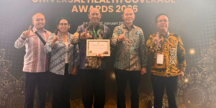 BUPATI LANGKAT ‘H. SYAH AFANDIN. SH, TERIMA UHC AWARD 2026.
