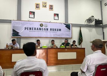 Kejaksaan Negeri Langkat Melaksanakan Kegiatan  ‘PENERANGAN HUKUM Di Kec. Binjai Kab Langkat.