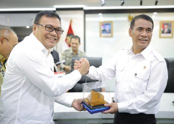 Bertemu Mentan Andi Amran Sulaiman, Bupati Asri Ludin Perjuangkan Dukungan Pertanian untuk Deli Serdang