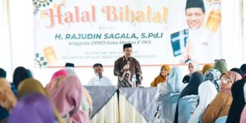 Wakil Ketua DPRD Medan Rajudin Sagala Gelar Halal Bihalal, Pererat Silaturahmi Bersama Masyarakat