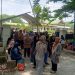 Ratusan Warga Besitang Beramai – Ramai Mendatangi Gedung DPRD Langkat.