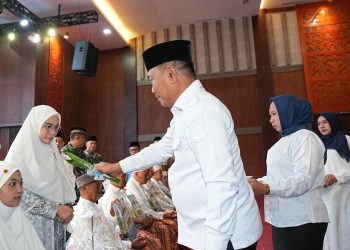 Tepung Tawar Warnai Persiapan Keberangkatan 562 Calon Haji Deli Serdang