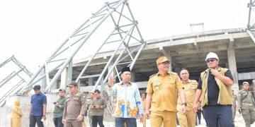 Dukung Muktamar Muhammadiyah 2027, Bupati Tinjau Kampus UMSU IV di Saentis, Pastikan Akses Jalan Segera Dibangun.
