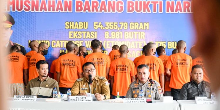 Perang Narkoba Dipertegas.! Bupati Deli Serdang: ASN Terlibat Sabu, Sanksi Berat Hingga PDTH.