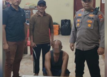 Polsek Gebang Ungkap Peredaran Ganja Dalam Operasi Antik Toba 2026.