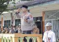 Kapolres Langkat Jadi Pembina Upacara di SMAN 1 Hinai, Tanamkan Disiplin, Anti Bullying dan Kesadaran Hukum Generasi Muda