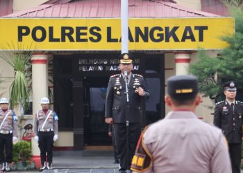 Peringati Harkitnas ke-118, Kapolres Langkat Ajak Personel Tingkatkan Pengabdian untuk Masyarakat