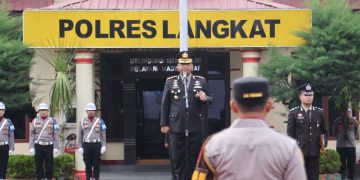 Peringati Harkitnas ke-118, Kapolres Langkat Ajak Personel Tingkatkan Pengabdian untuk Masyarakat