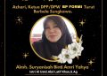 AZHARI KETUM BP FORMI ; INNA LILLAHI WA INNA ILAIHI ROJI’UN, Turut Berduka Cita Yang Sedalam Dalamnya.