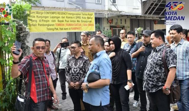 Sidak Infrastruktur! Komisi 4 DPRD Medan Cek Pembongkaran Perumahan dan Pembangunan Stadion Teladan.