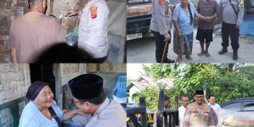 Sambut Hari Bhayangkara Ke-80, Kapolres Langkat Peduli Sosial Melalui Bedah Rumah.