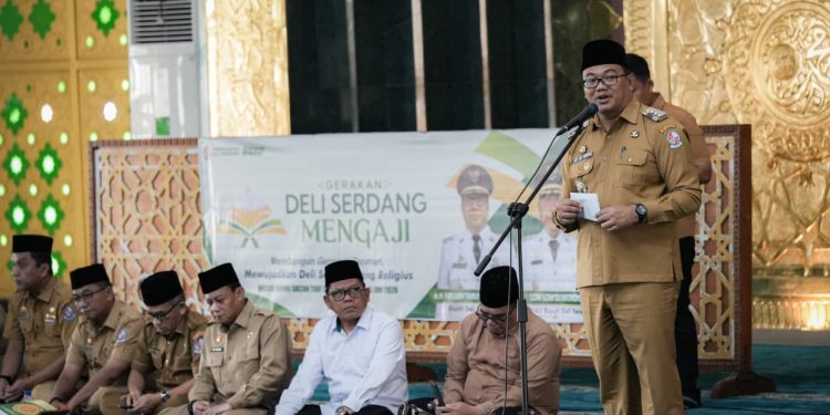 “Program Mengaji Deli Serdang Resmi Dimulai, ASN Wajib Jadi Teladan Moral dan Spiritualitas”