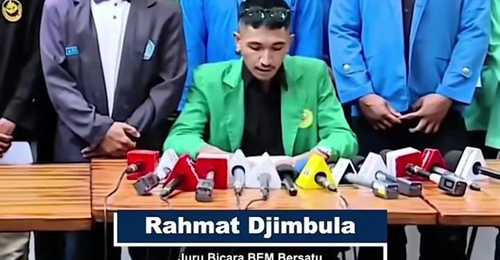 BEM Bersatu Tegas: Tolak Gerakan Mahasiswa Bernuansa Pragmatis, Rahmat Djimbula Bongkar Indikasi Penunggangan Politik
