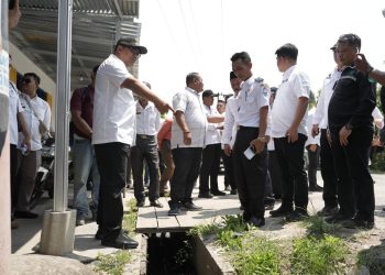 Tak Ingin Proyek Asal Jadi, Bupati Sidak di Tanjung Morawa, Kualitas Harga Mati!