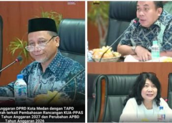Bahas Arah Anggaran, Banggar DPRD Medan Fokus KUA-PPAS 2027 dan APBD Perubahan 2026