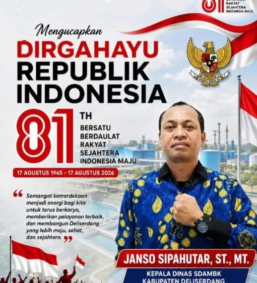 DIRGAHAYU REPUBLIK INDONESIA KE-81 17 Agustus 1945 – 17 Agustus 2026